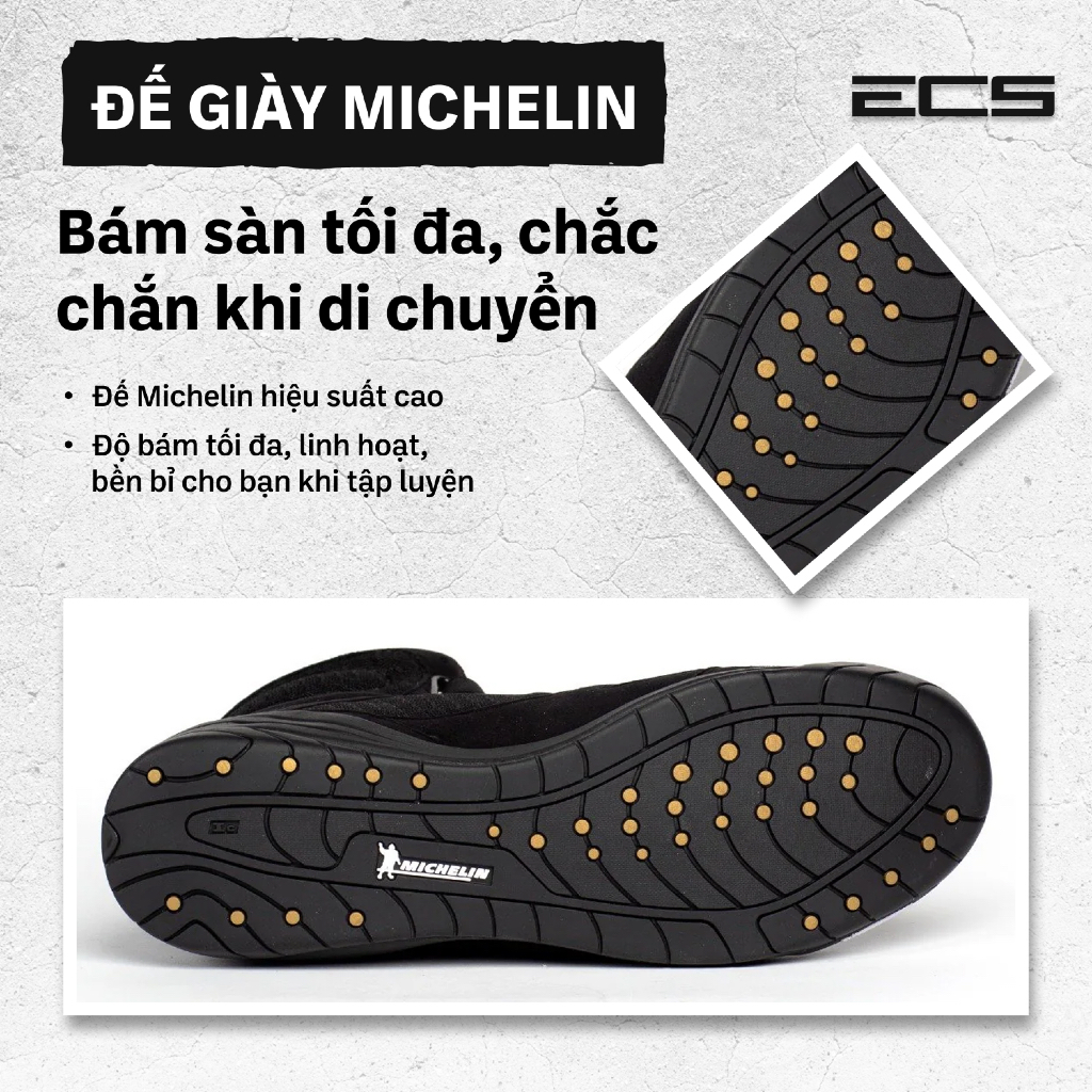 Giày Boxing Everlast Elite 2, Giày Thi Đấu Quyền Anh Everlast, Bám Sàn, Thoáng Khí