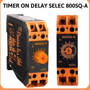 Bộ định thời gian On delay Selec 800SQ-A,bộ định thời Selec 800SQ-A,Timer ON delay 800SQ-A,rơ le thời gian bật trễ Selec