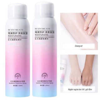 Xịt Chống Nắng và Làm Trắng Da Maycreate