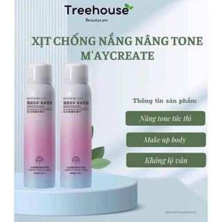 Xịt Chống Nắng và Làm Trắng Da Maycreate
