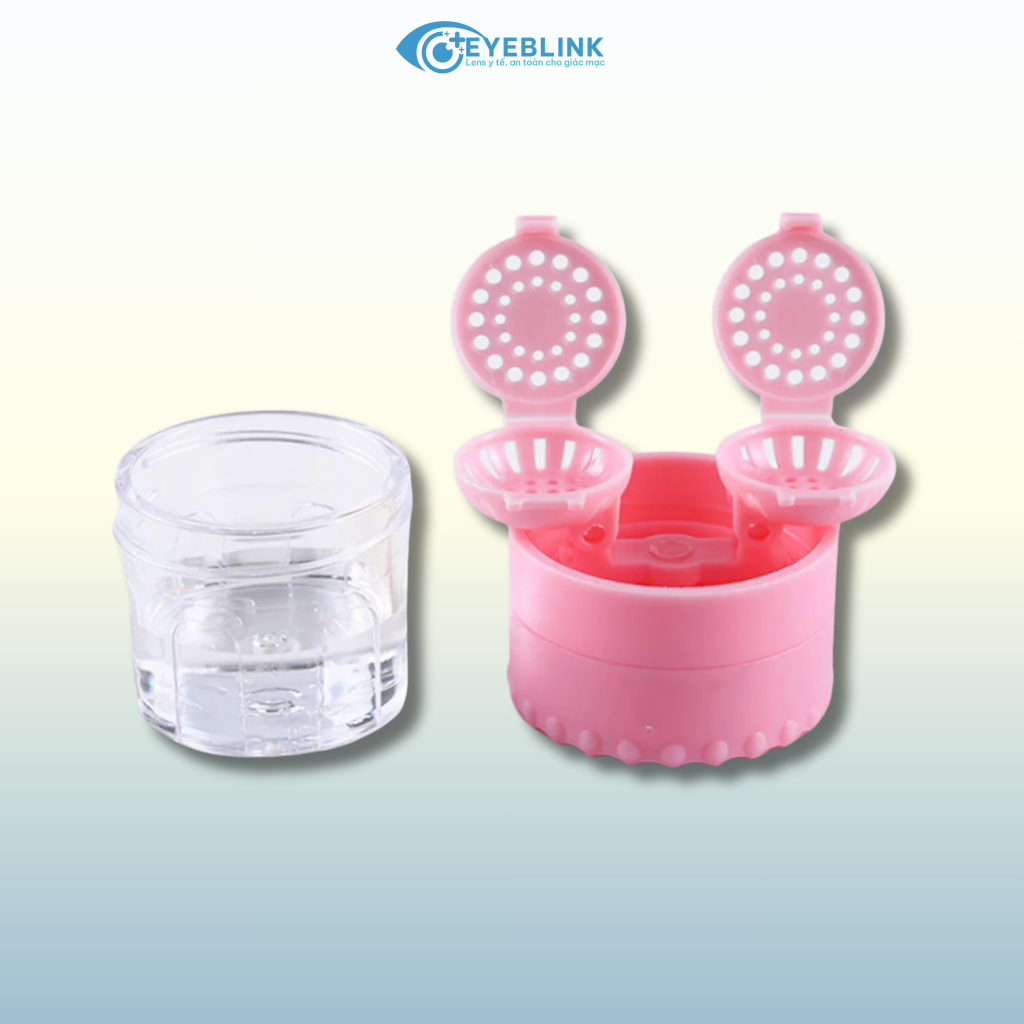 Cốc rửa lens thủ công Hàng đẹp Eyeblink