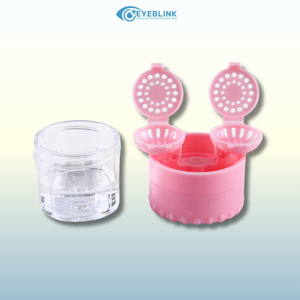 Cốc rửa lens thủ công Hàng đẹp Eyeblink