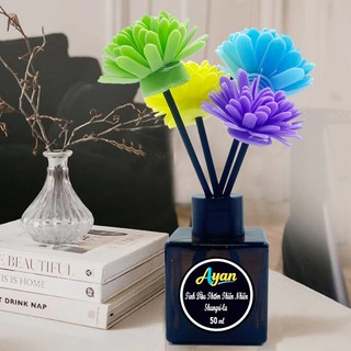 Tinh Dầu Thơm Phòng AYAN 50ml Thiên Nhiên Với Que Khuếch Tán Tự Động, Khử Mùi Hiệu Quả 】