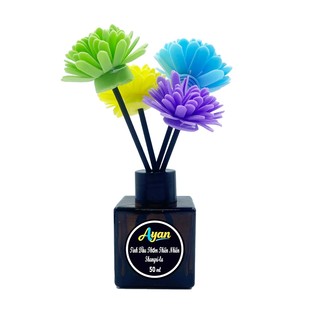 Tinh Dầu Thơm Phòng AYAN 50ml Thiên Nhiên Với Que Khuếch Tán Tự Động, Khử Mùi Hiệu Quả 】