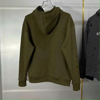 Áo Khoác GVC Xanh Rêu Rách Nhăn +Phong Cách STREETWEAR Cá Tính