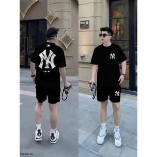 Bộ Phông hè áo kèm quần in nhiều hình phong cách Chất Liệu Cotton Khô Mềm, Mịn, Co Dãn 4 Chiều Cao Cấp