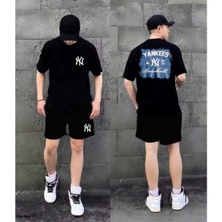 Bộ Phông hè áo kèm quần in nhiều hình phong cách Chất Liệu Cotton Khô Mềm, Mịn, Co Dãn 4 Chiều Cao Cấp