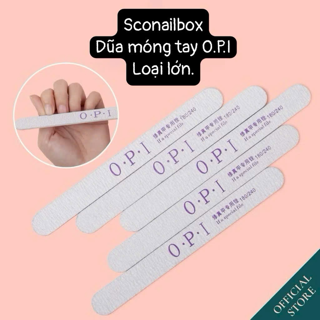 SCONAILBOX - DŨA MÓNG O.P.I CHÍNH HÃNG - PHỤ KIỆN NAIL BOX SCONAILBOX