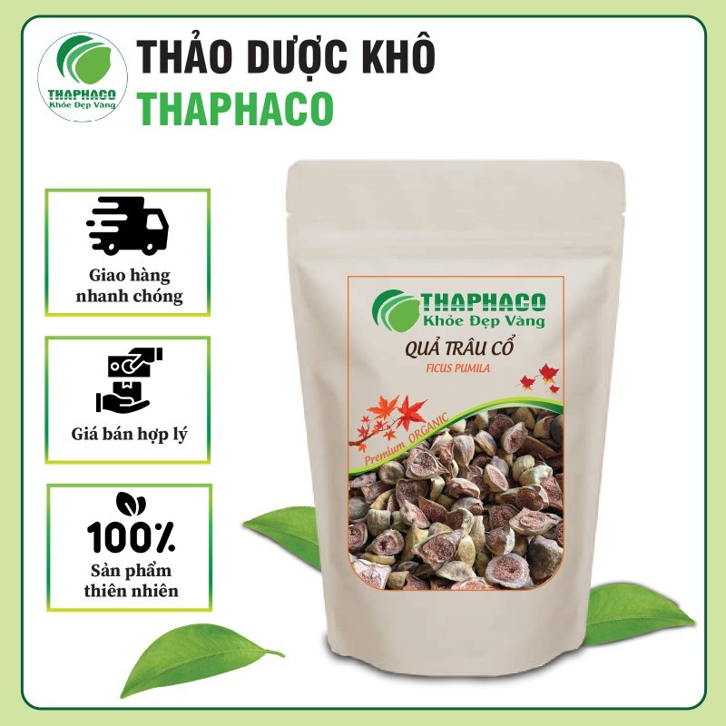 Quả trâu cổ sấy khô túi lớn loại 1kg - Hàng sạch thơm cao cấp - THAPHACO