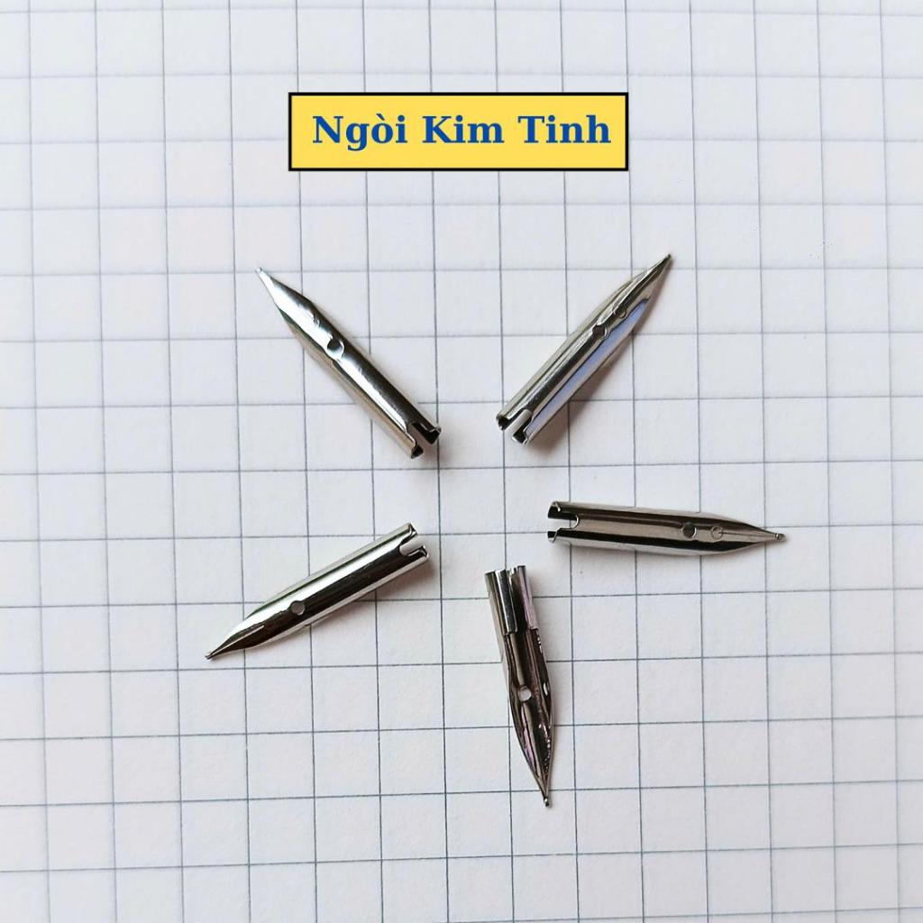 Ngòi Bút Máy Kim Tinh 0.38mm – Viết Êm Trơn, Thay Thế Cho Nhiều Dòng Bút