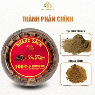 Nụ Trầm Hương Khói Ngược Xông Nhà Sạch Thơm Tự Nhiên (3 Hộp Tặng Lư Gốm Sứ) - Mộc Trầm Hương MTH