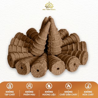 Nụ Trầm Hương Khói Ngược Xông Nhà Sạch Thơm Tự Nhiên (3 Hộp Tặng Lư Gốm Sứ) - Mộc Trầm Hương MTH