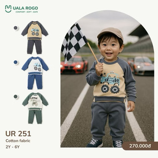 Bộ nỉ dài ualarogo sale lẻ sz