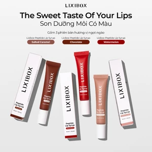 Son Dưỡng Có Màu Lixibox Peptide Lip Syrup 15g