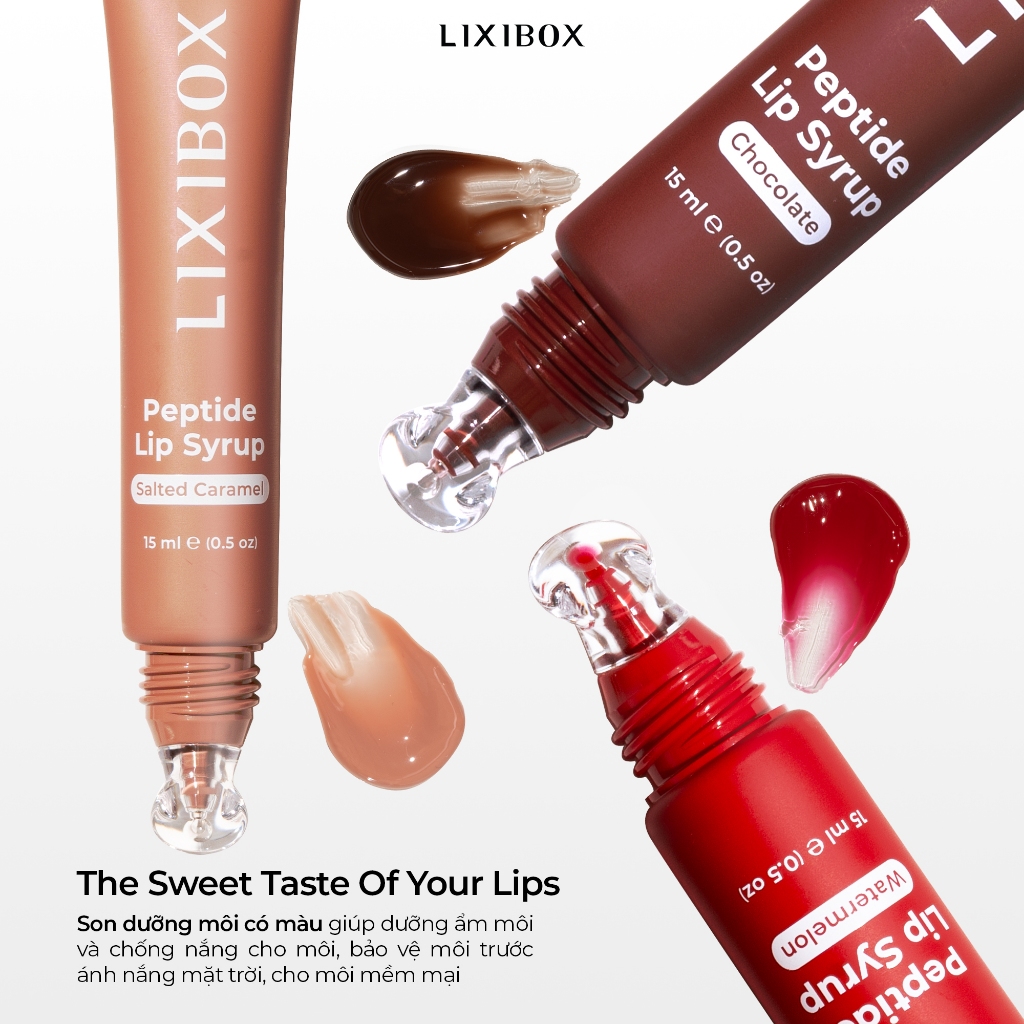 [Gift] Son Dưỡng Có Màu Lixibox Peptide Lip Syrup 15g