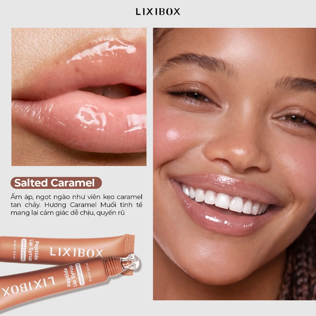 [Gift] Son Dưỡng Có Màu Lixibox Peptide Lip Syrup 15g