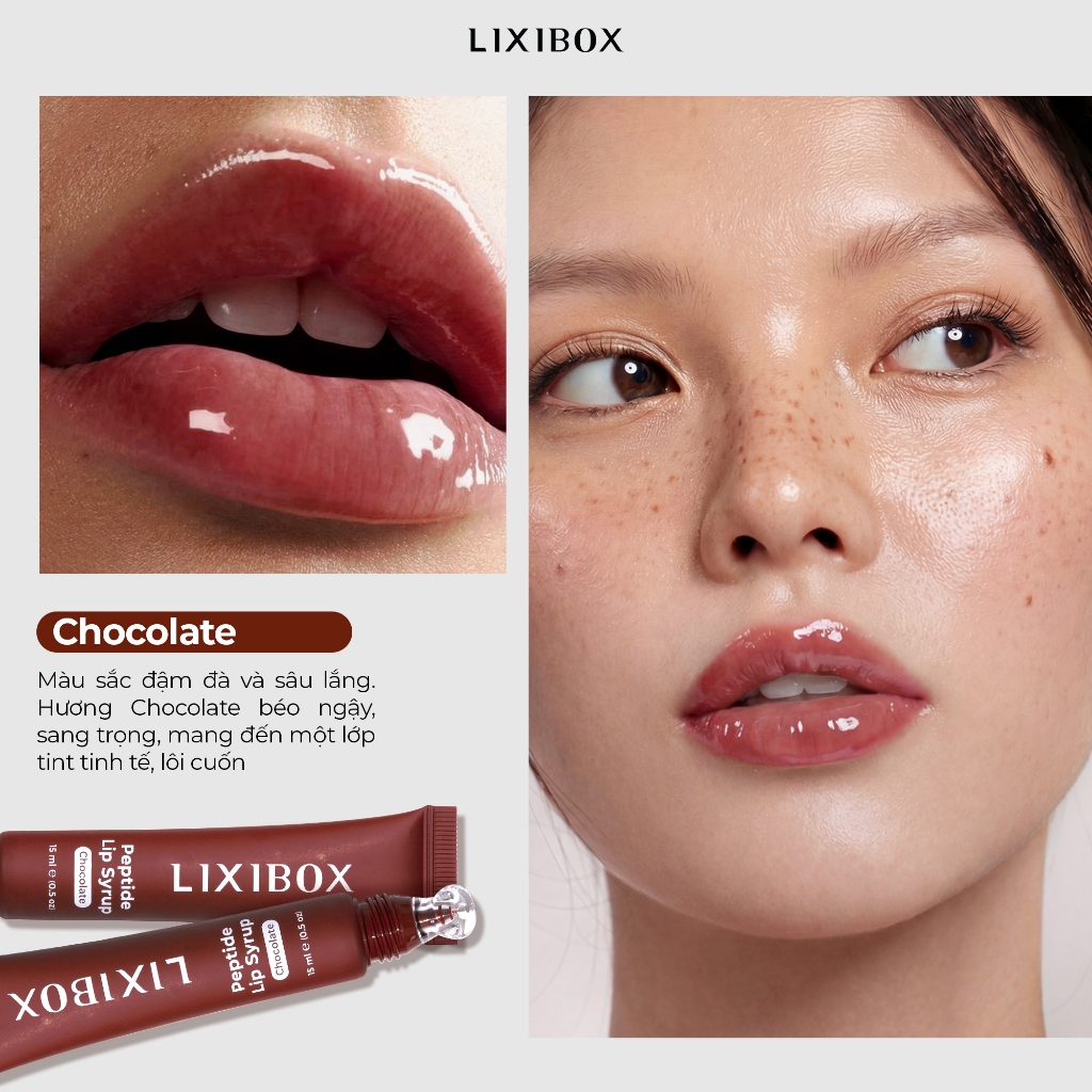 [Gift] Son Dưỡng Có Màu Lixibox Peptide Lip Syrup 15g