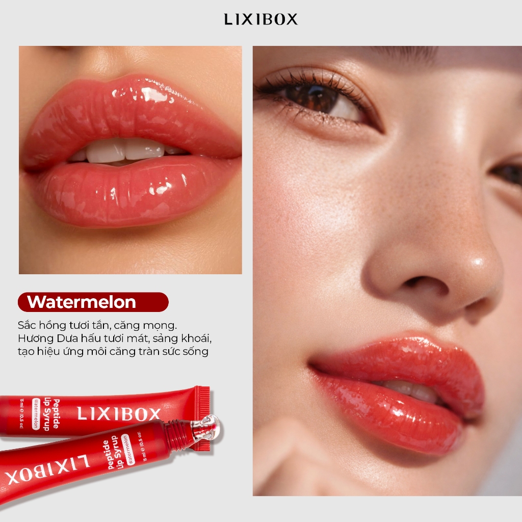 [Gift] Son Dưỡng Có Màu Lixibox Peptide Lip Syrup 15g