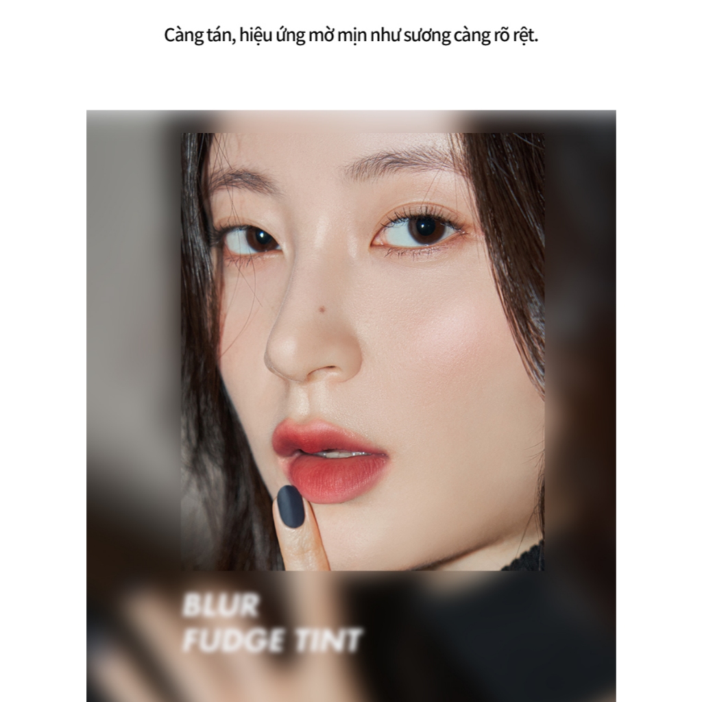[ZOA Collection] [Romand X ZO&FRIENDS] Son kem siêu lì, bền màu suốt ngày dài Romand Bl​u​r F​u​d​g​e Ti​n​t