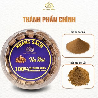 Nụ Hương Bài Thảo Mộc Tự Nhiên Sạch Xông Nhà Thư Giãn (3 Hộp Tặng Lư Gốm Sứ) - Mộc Trầm Hương MTH