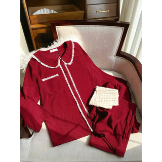 𝗛𝗮̀𝗻𝗴 𝗰𝗵𝗶́𝗻𝗵 𝗵𝗮̃𝗻𝗴 Set Đồ Ngủ mặc nhà pyjama nữ lông thỏ phối ren form rộng cao cấp O.N WORKSHOP