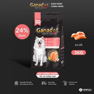 1,2Kg Thức ăn hạt Ganador cho chó đa dạng hương vị giúp thú cưng cơ xương và bộ lông khỏe mạnh Pet Kool