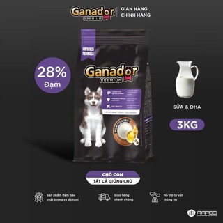 1,2Kg Thức ăn hạt Ganador cho chó đa dạng hương vị giúp thú cưng cơ xương và bộ lông khỏe mạnh Pet Kool