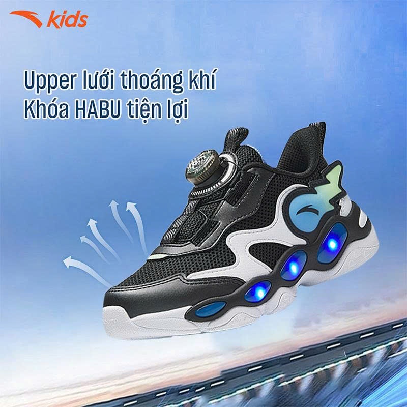 Giày Chạy Thể Thao Bé Trai Size 28-32 Anta Kids 3125C9921