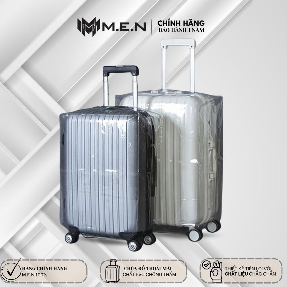 Trùm nhựa trong suốt che vali không viền-có viền chất lượng cao [ƯU ĐÃI SỐC]