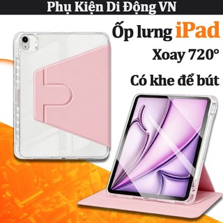 Bao da iPad thời trang, chống sốc, có đế đựng bút cho iPad iPad Gen 8 9 10 Mini 5 6 7 Air 4 5 6 Pro 8.3 10.9 11 12.9 13