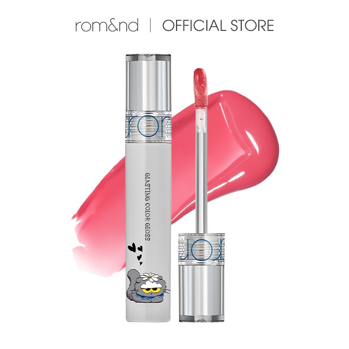 [ZOA Collection] [Romand X ZO&FRIENDS] Son Tint bóng căng mọng Romand Gl​a​s​t​i​n​g Co​l​o​r Gl​o​s​s