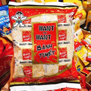 Bánh Gạo Tuyết Cay Want Want / Bánh Tuyết Hương Gạo Nhật (Gói 84), Đồ ăn vặt - CÔ THƯ MARKET
