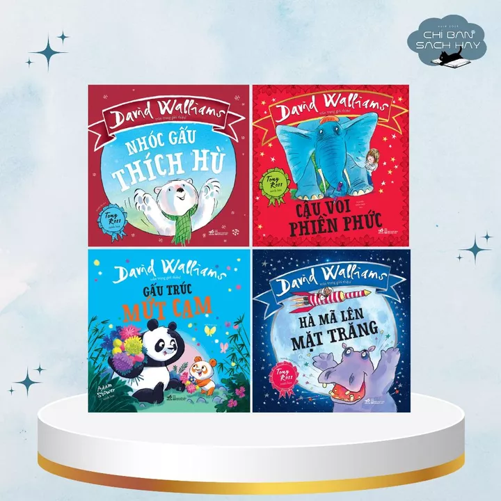 Sách - Series sách tranh in màu của tác giả David Walliams (Chỉ Bán Sách Hay)