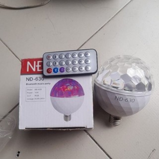 Đèn Led Xoay Trang Trí 7 Màu - Đèn Trang Trí Sân Khấu, Phòng Karaoke 3 Màu, 360 Độ