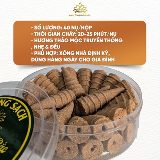 Nụ Bắc Tự Nhiên Sạch Xông Nhà Thư Giãn (3 Hộp Tặng Lư Gốm Sứ) - Mộc Trầm Hương MTH