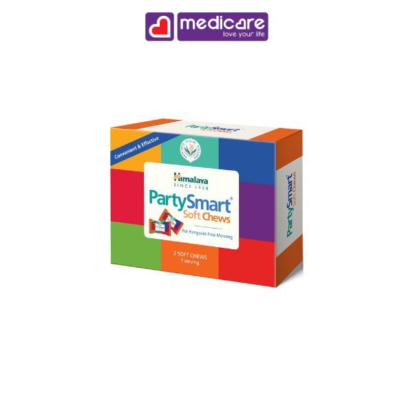 Kẹo giải rượu Himalaya Party Smart hộp 2 viên và 10 viên