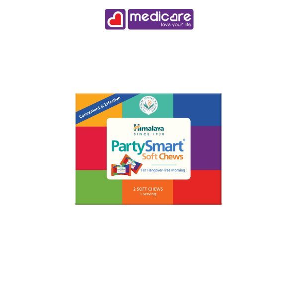 Kẹo giải rượu Himalaya Party Smart hộp 2 viên và 10 viên