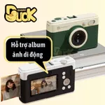 Máy ảnh Mini D1 Pro Chụp ảnh lấy ngay vintage - Camera kép trước sau Instax Mini Evo (Tặng kèm sạc dự phòng) — ảnh 2