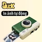Máy ảnh Mini D1 Pro Chụp ảnh lấy ngay vintage - Camera kép trước sau Instax Mini Evo (Tặng kèm sạc dự phòng) — ảnh 4