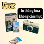 Máy ảnh Mini D1 Pro Chụp ảnh lấy ngay vintage - Camera kép trước sau Instax Mini Evo (Tặng kèm sạc dự phòng) — ảnh 8