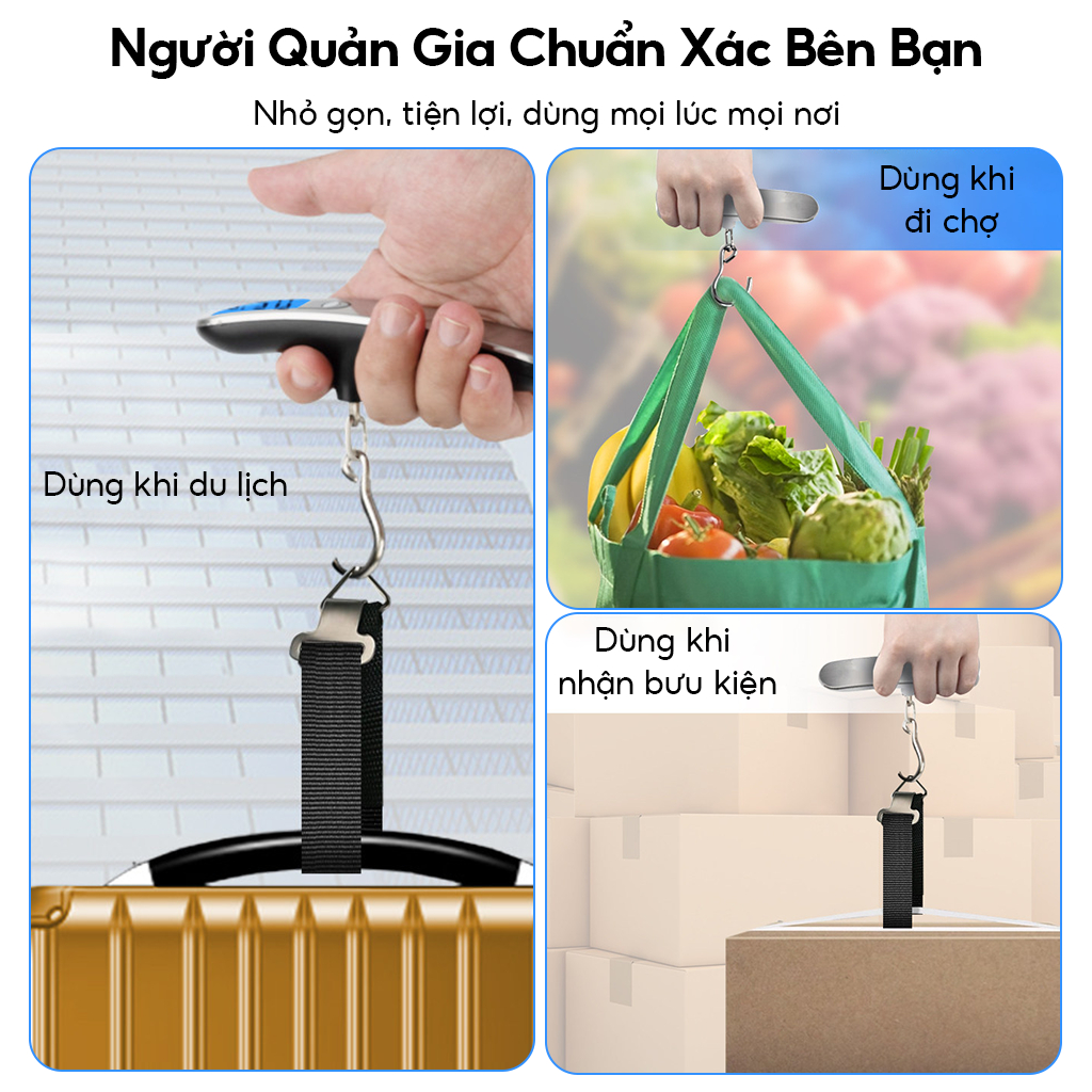 Vali Tiêu Chuẩn - Cân Hành Lý Kỹ Thuật Số