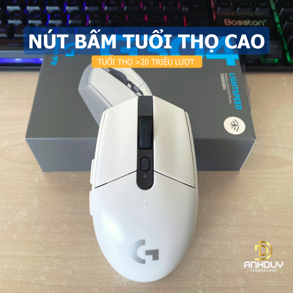 Chuột Gaming Không Dây Logitech G304 – Hiệu Năng “Thần Tốc”, Thiết Kế Chuẩn Esports