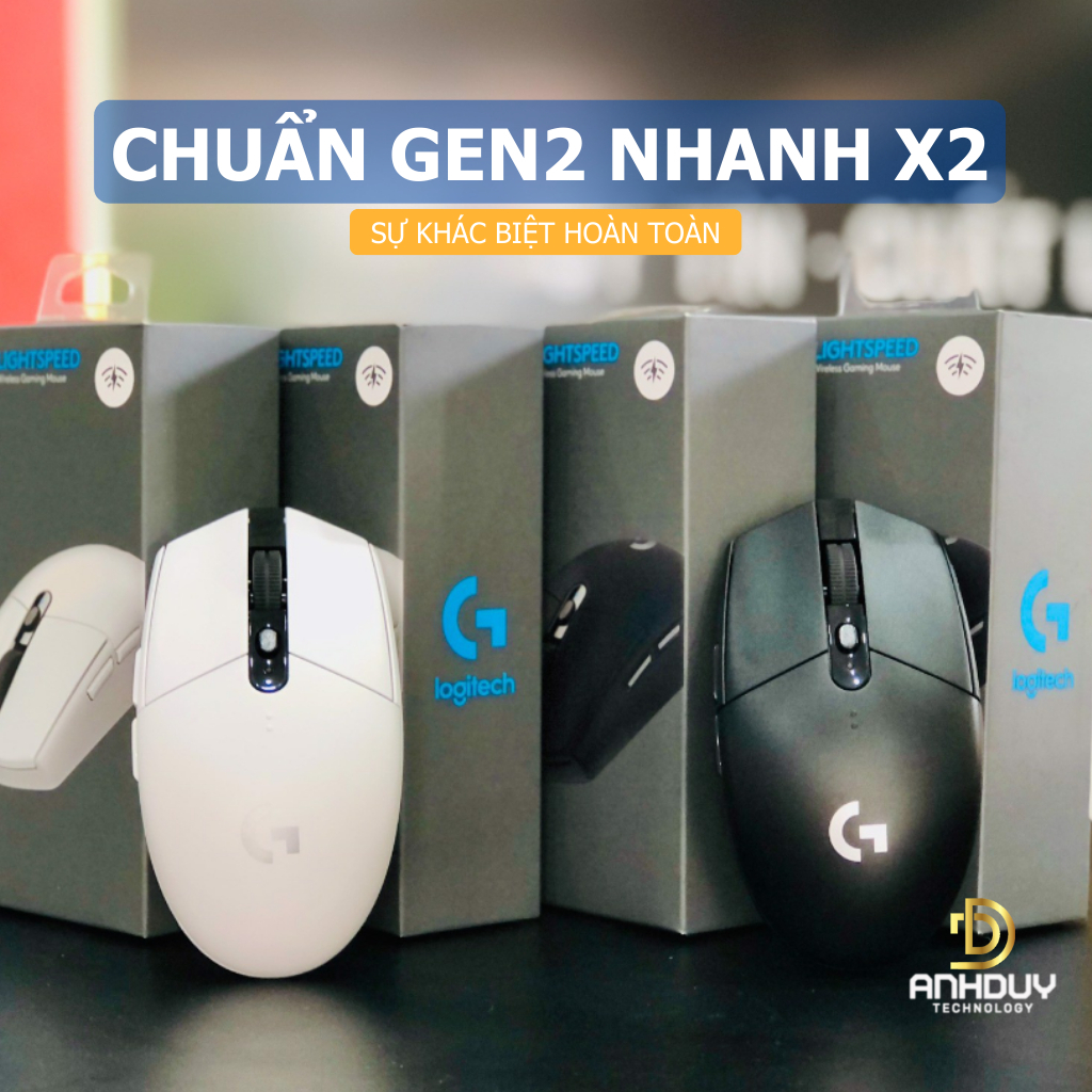 Chuột Gaming Không Dây Logitech G304 – Hiệu Năng “Thần Tốc”, Thiết Kế Chuẩn Esports