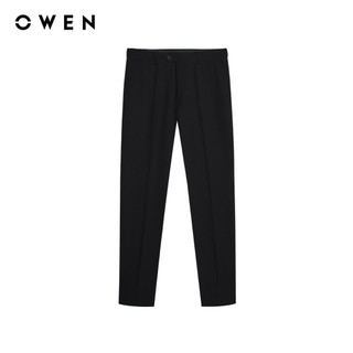 Owen - Quần tây Slim Fit QS257078 màu Đen chất liệu Nano