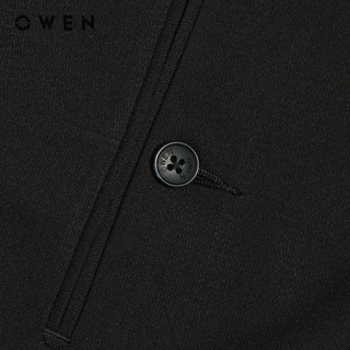 Owen - Quần tây Slim Fit QS257078 màu Đen chất liệu Nano