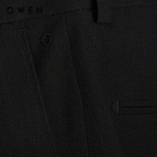 Owen - Quần tây Slim Fit QS257078 màu Đen chất liệu Nano