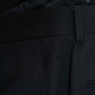 Owen - Quần tây Slim Fit QS257090 màu Đen chất liệu TR Spandex