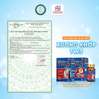 Xương Khớp TW3 - Hỗ Trợ Giảm Đau Nhức, Thoái Hóa Khớp, Khó Vận Động (Chính Hãng)-Hộp 30Viên