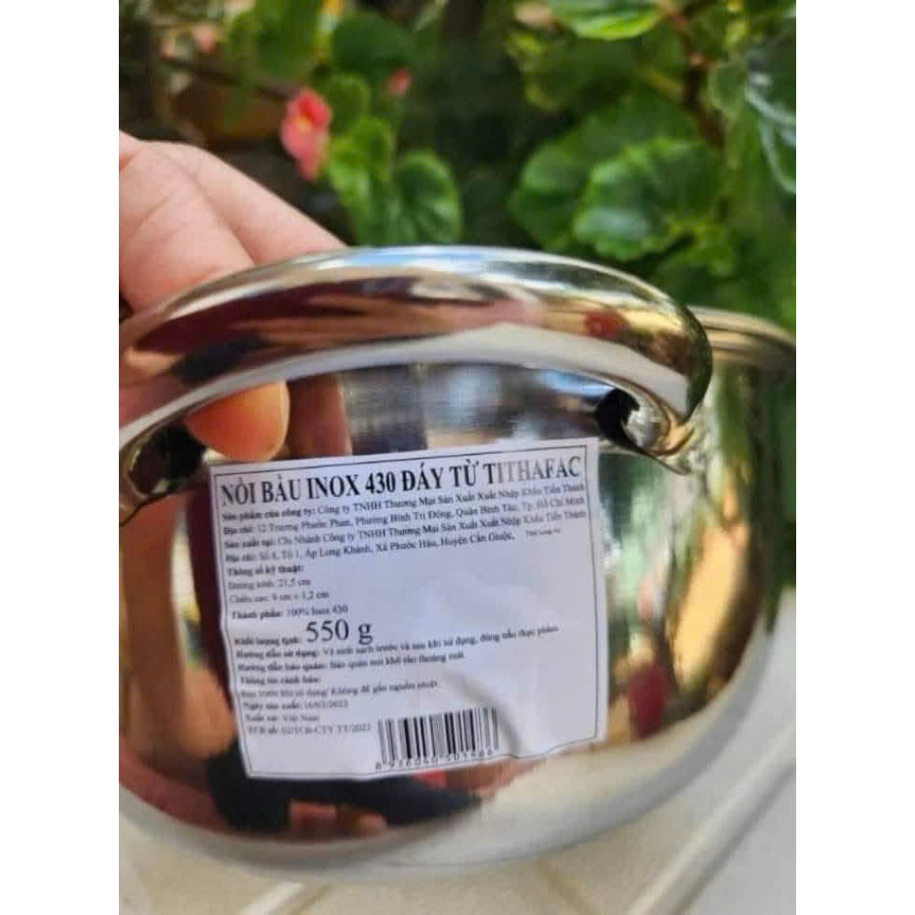 NỒI BẦU INOX 430 /20CM ĐÁY TỪ HKM MAGI | BigBuy360 - bigbuy360.vn