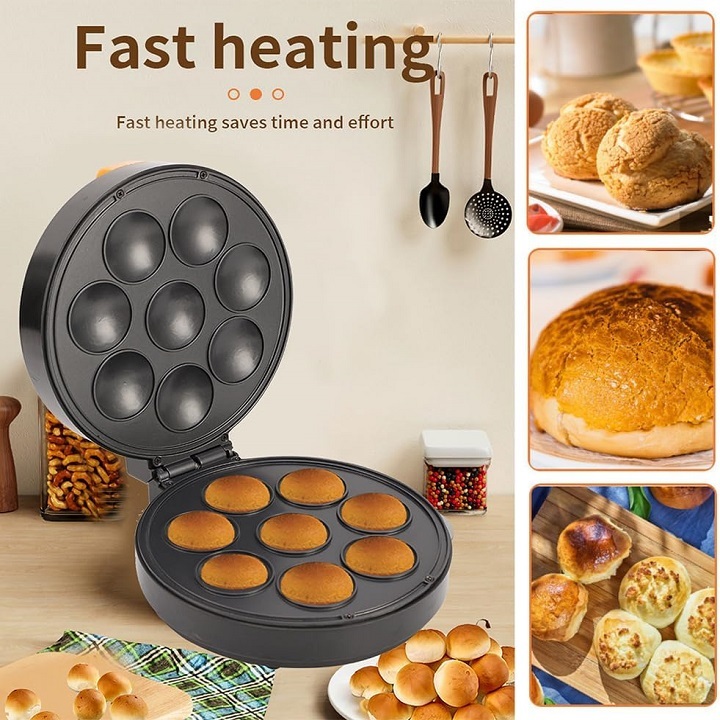 Máy nướng bánh cake trứng DORON 750W phù hợp gia đình hoặc kinh doanh
